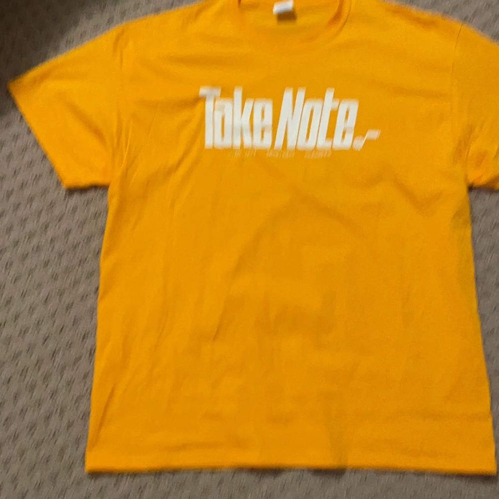 New yellow Utah Jazz 2021 NBA playoffs t-shirt, size XL (3 items for $15)